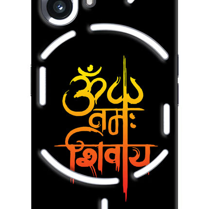 Om Namah Shivay Nothing Phone 2 Hard Case Back Cover by Casekaro