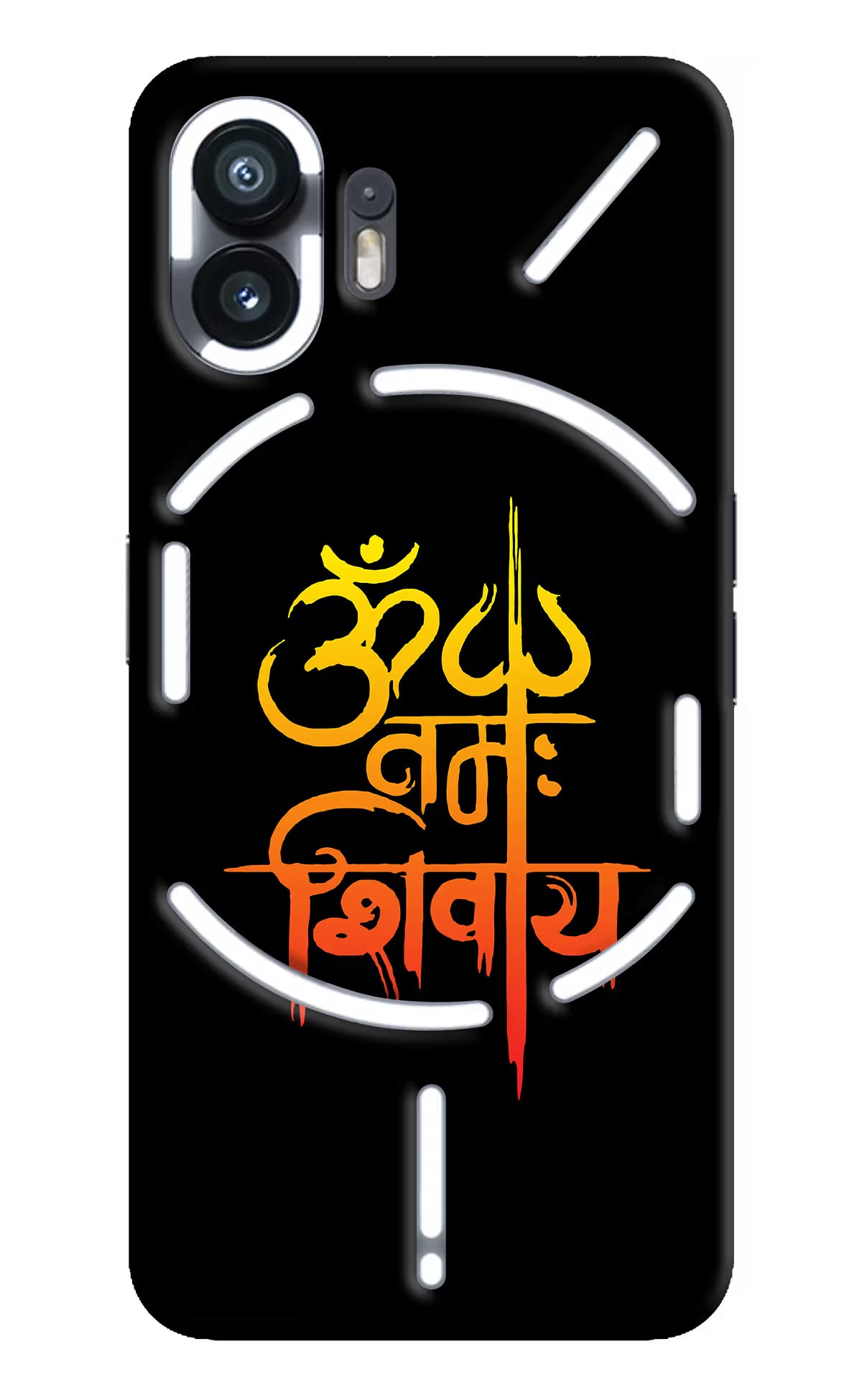 Om Namah Shivay Nothing Phone 2 Hard Case Back Cover by Casekaro