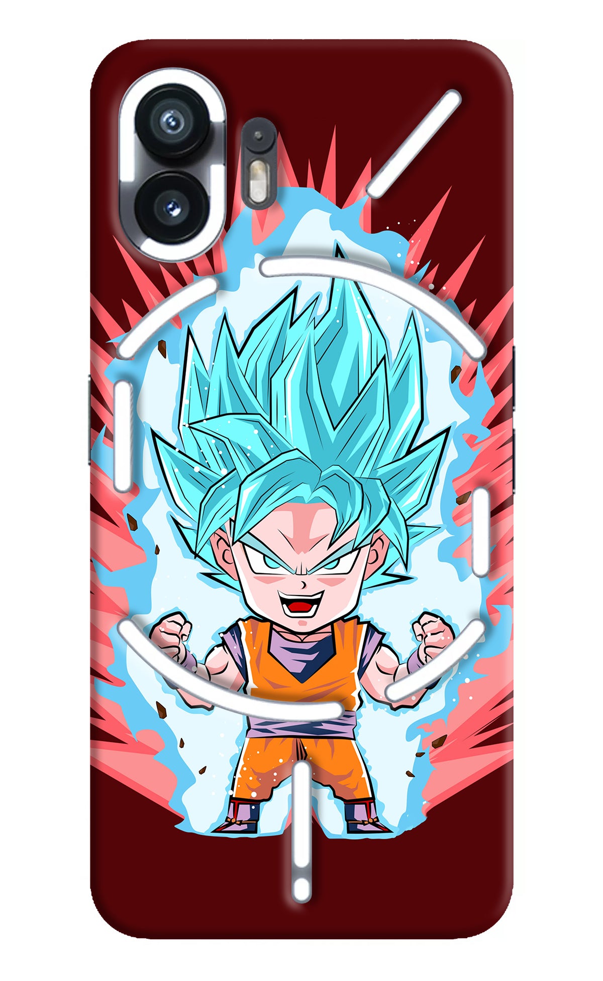 Goku Little Nothing Phone 2 Back Cover