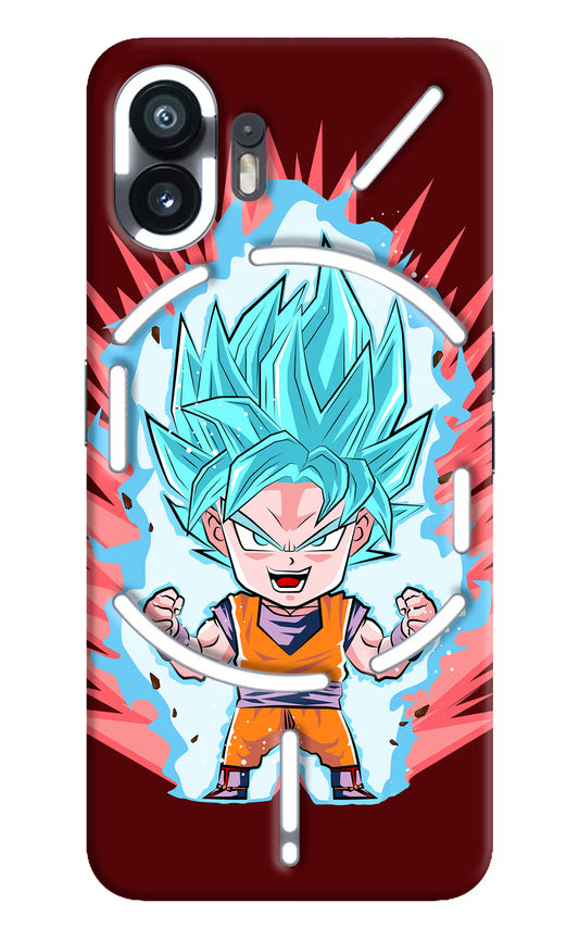 Goku Little Nothing Phone 2 Hard Case Back Cover by Casekaro