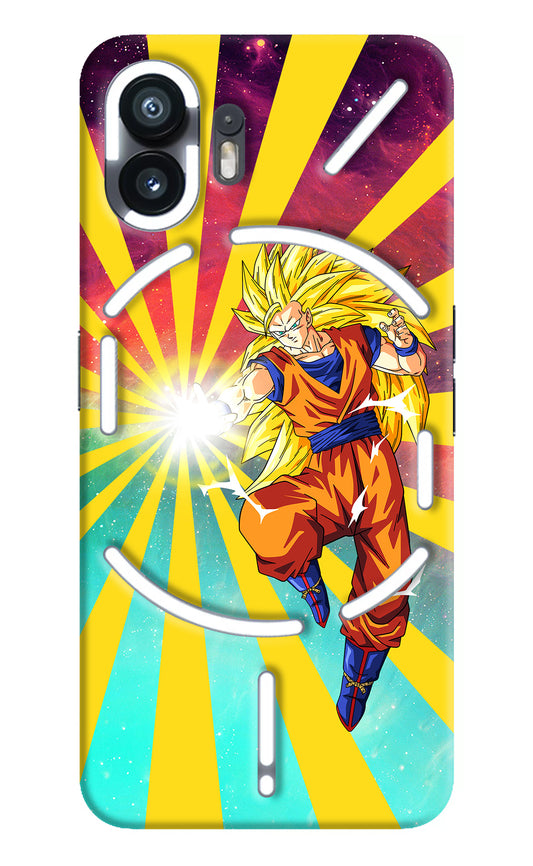 Goku Super Saiyan Nothing Phone 2 Back Cover