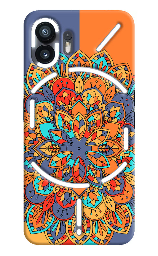 Color Mandala Nothing Phone 2 Hard Case Back Cover by Casekaro