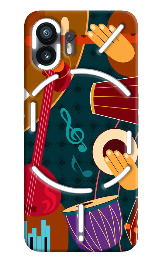 Music Instrument Nothing Phone 2 Hard Case Back Cover by Casekaro