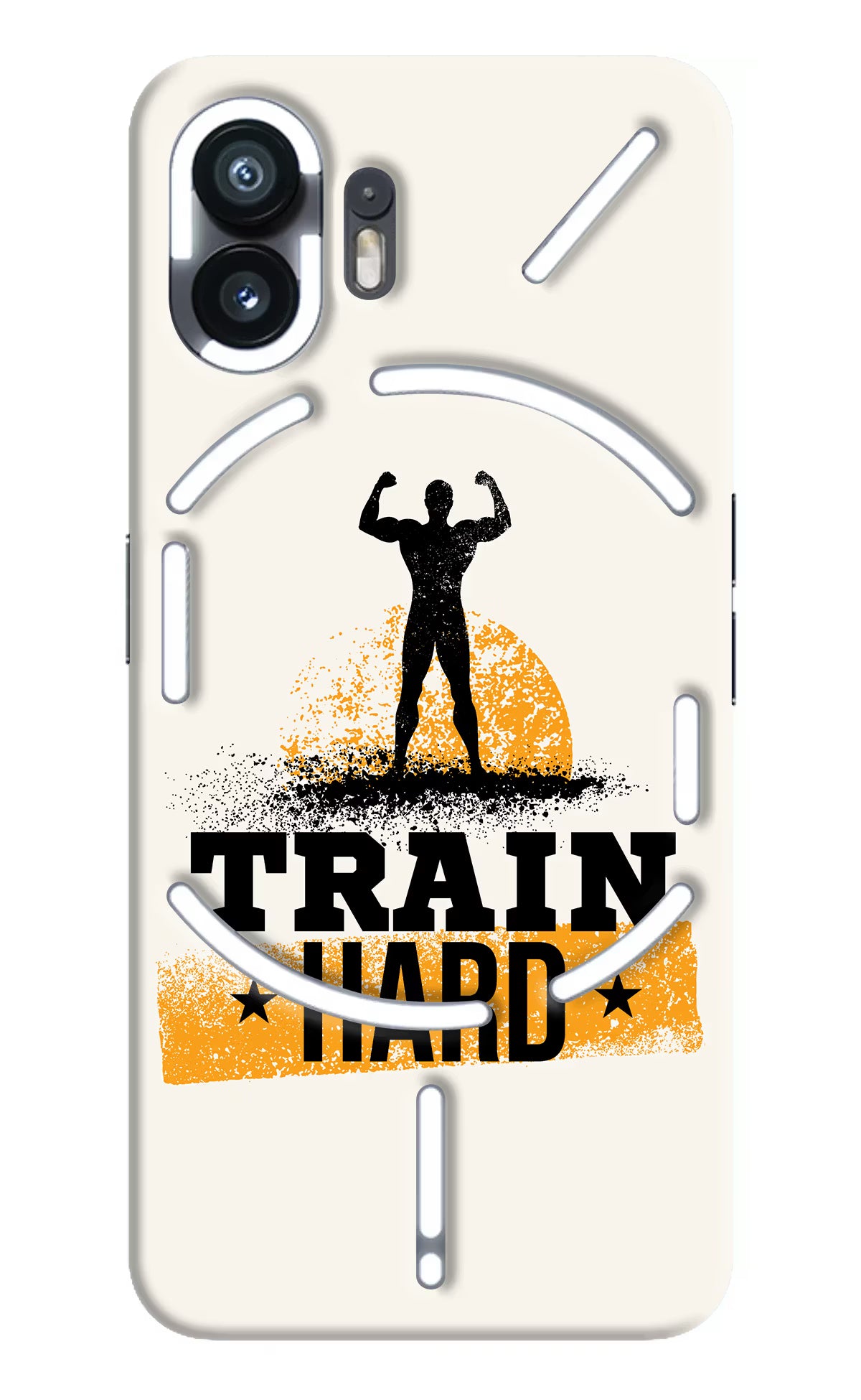 Train Hard Nothing Phone 2 Hard Case Back Cover by Casekaro