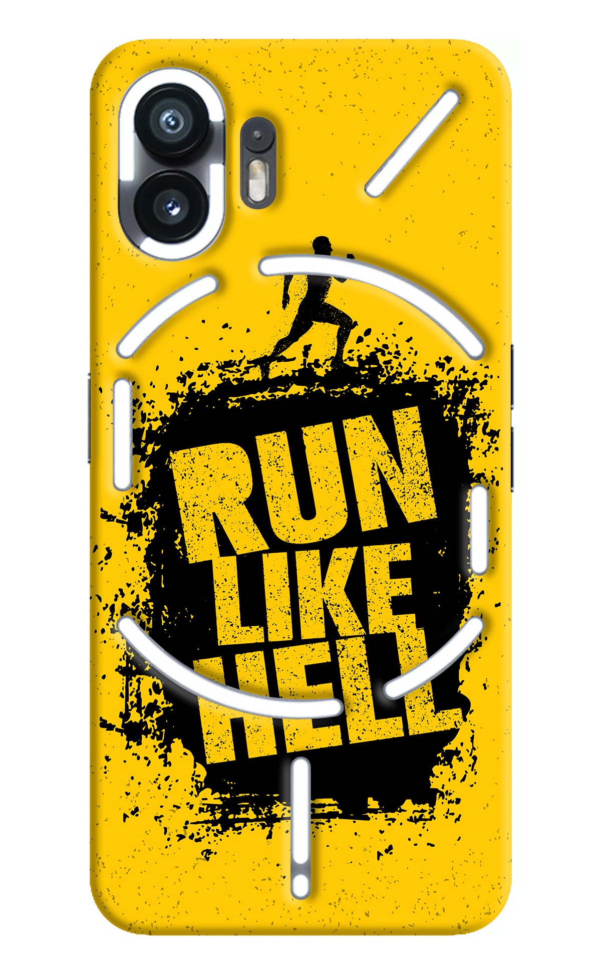 Run Like Hell Nothing Phone 2 Back Cover