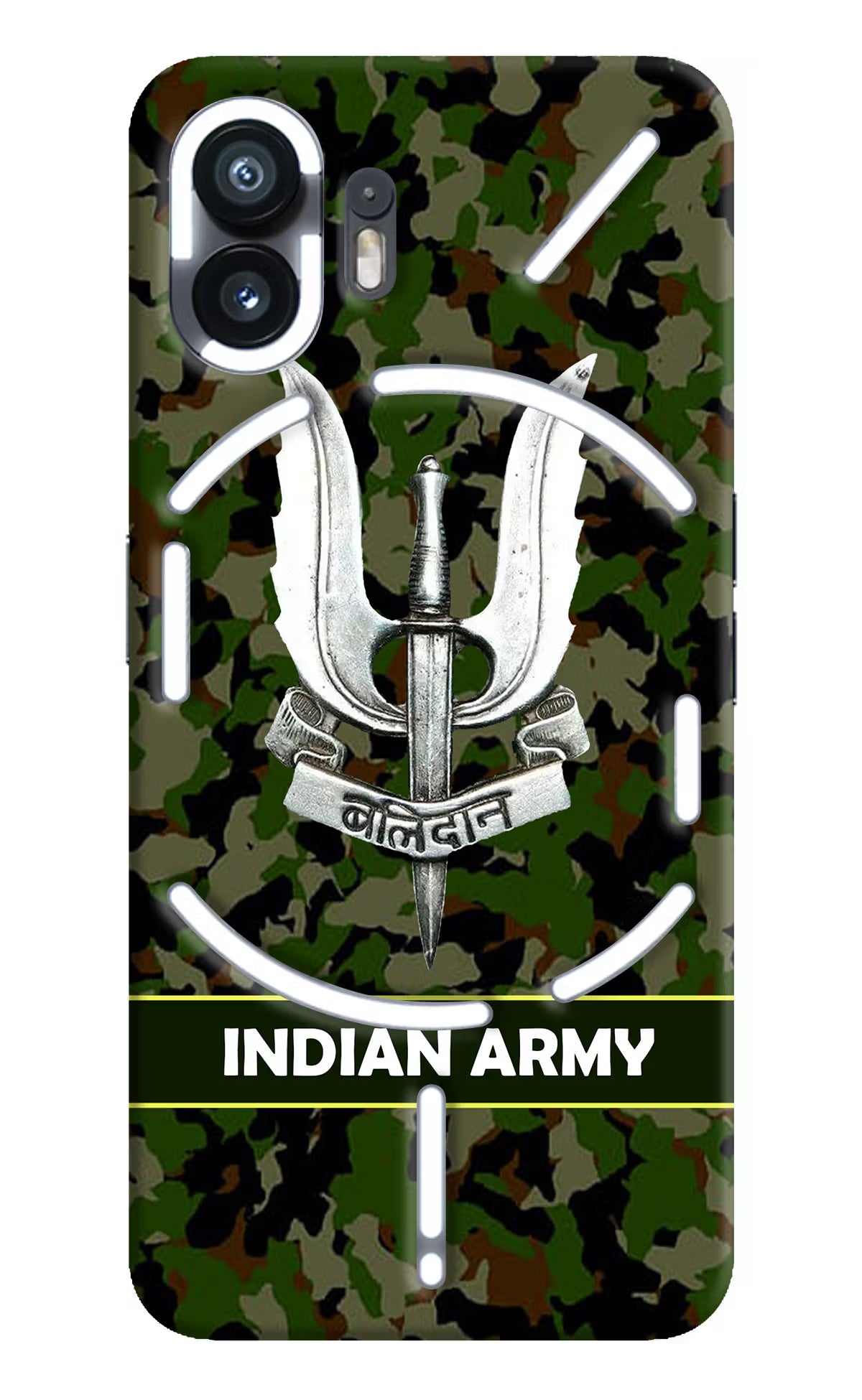 Balidan Indian Logo Nothing Phone 2 Hard Case Back Cover by Casekaro