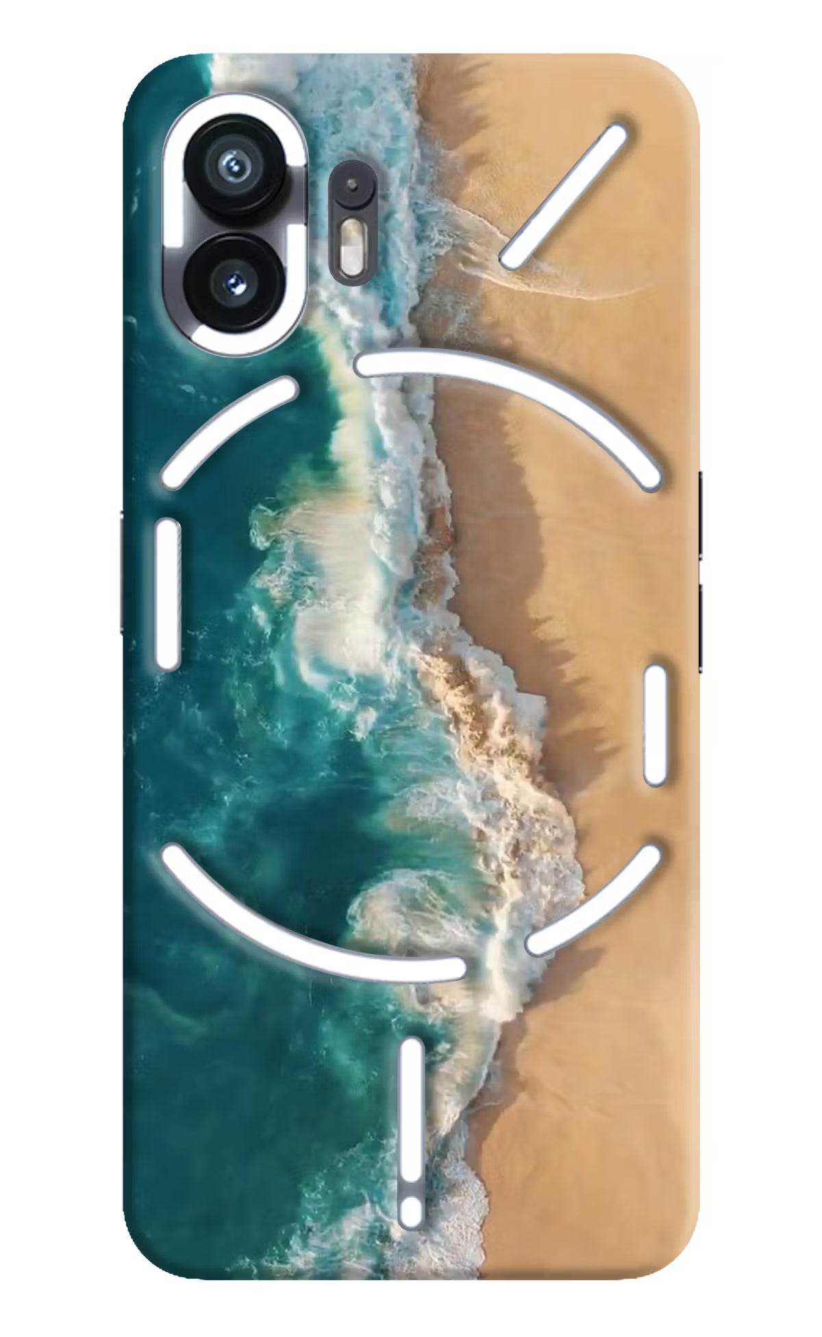 Ocean Beach Nothing Phone 2 Hard Case Back Cover by Casekaro