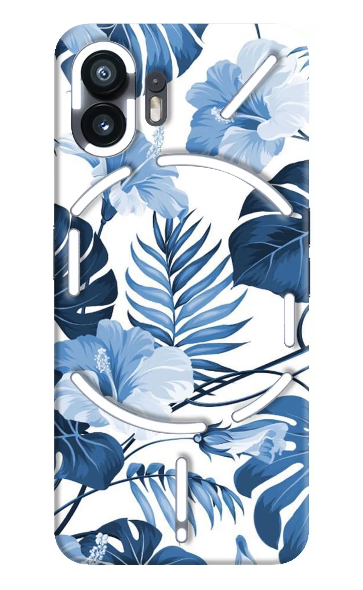 Fabric Art Nothing Phone 2 Hard Case Back Cover by Casekaro
