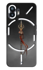 Shiv Trishul Nothing Phone 2 Hard Case Back Cover by Casekaro
