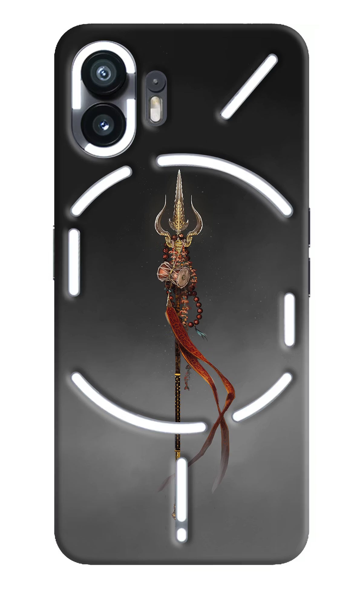 Shiv Trishul Nothing Phone 2 Hard Case Back Cover by Casekaro