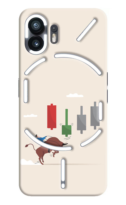 Bull Trading Momentum Nothing Phone 2 Hard Case Back Cover by Casekaro