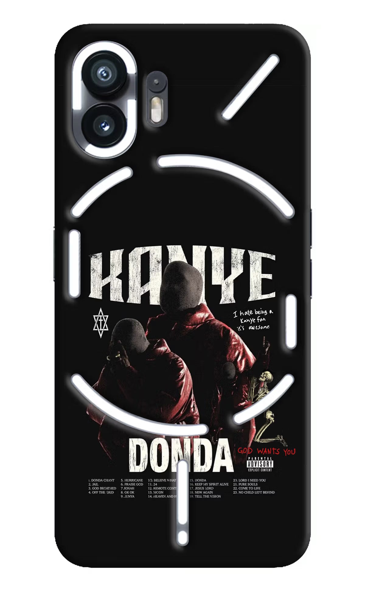 Donda Kanye West Nothing Phone 2 Hard Case Back Cover by Casekaro