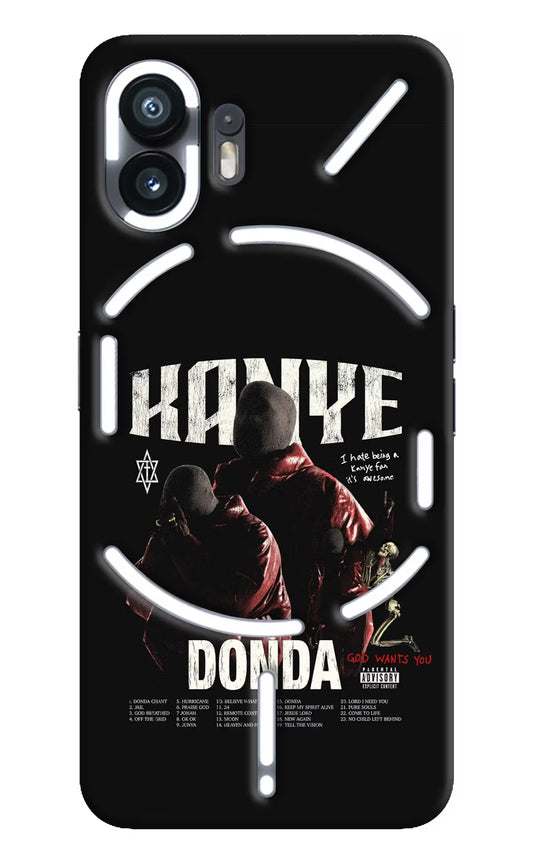 Donda Kanye West Nothing Phone 2 Hard Case Back Cover by Casekaro