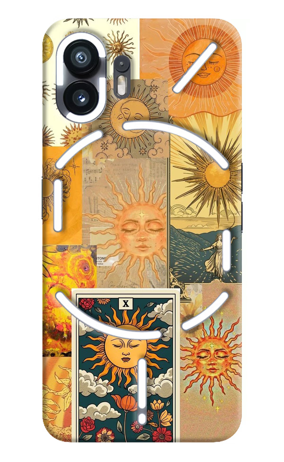 Sun Nothing Phone 2 Hard Case Back Cover by Casekaro