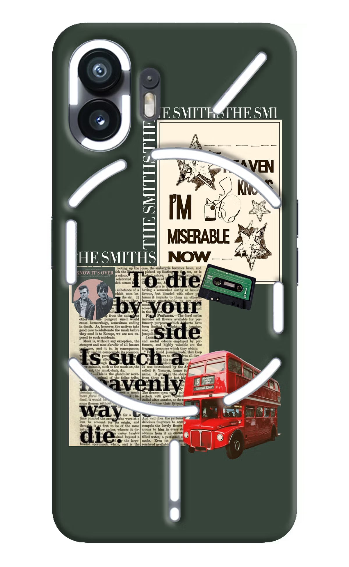 The Smiths Nothing Phone 2 Hard Case Back Cover by Casekaro