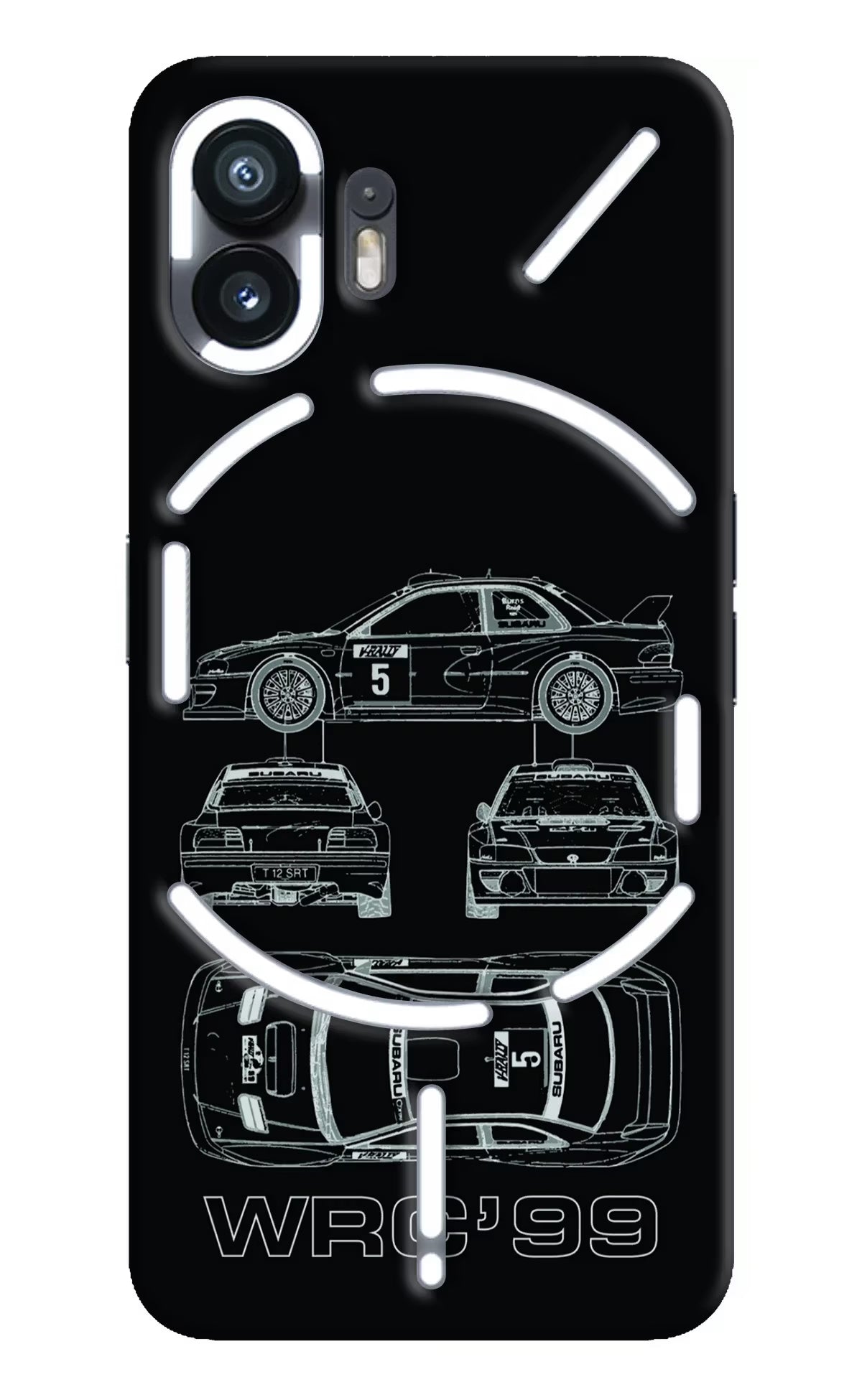WRC'99 Nothing Phone 2 Hard Case Back Cover by Casekaro