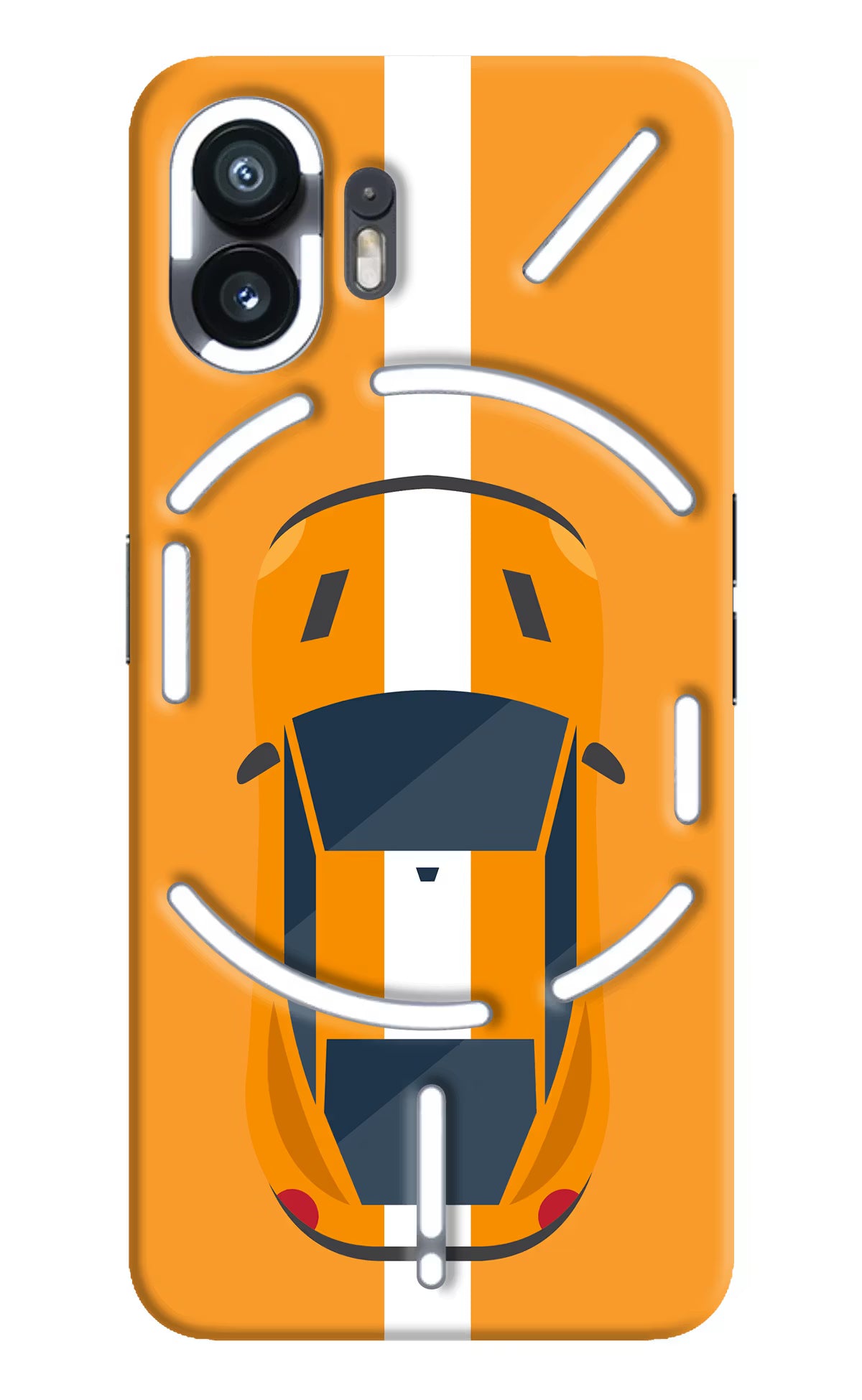 Highway Pursuit Nothing Phone 2 Hard Case Back Cover by Casekaro