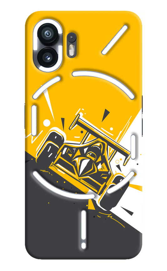 Track King Nothing Phone 2 Hard Case Back Cover by Casekaro