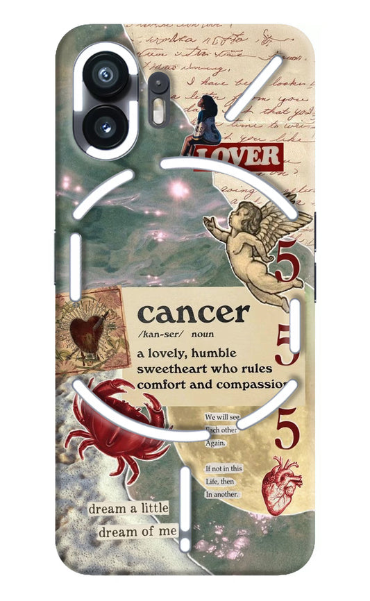 Cancer Zodiac Nothing Phone 2 Hard Case Back Cover by Casekaro