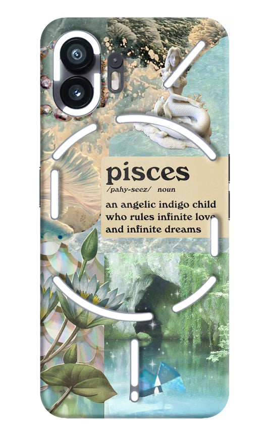 Pisces Zodiac Nothing Phone 2 Hard Case Back Cover by Casekaro