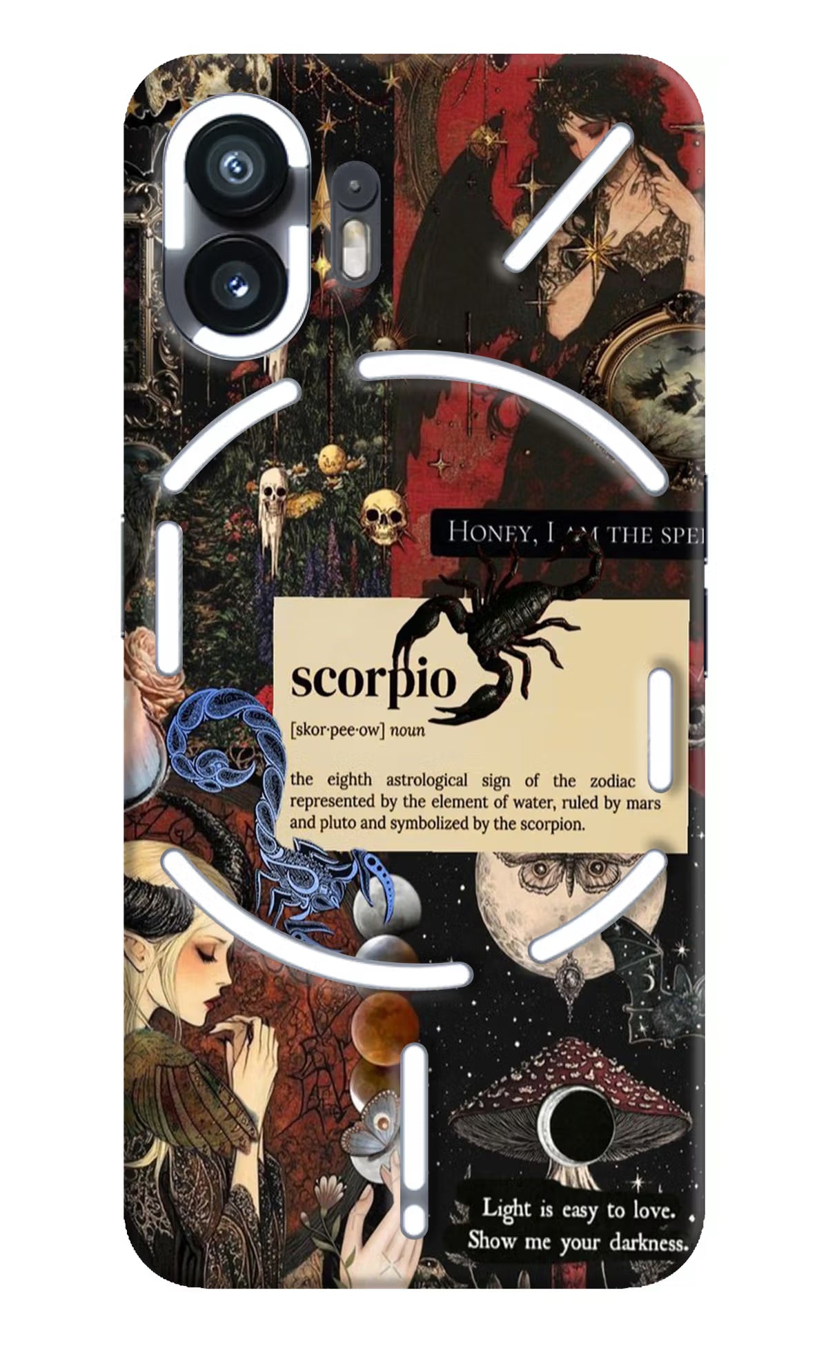 Scorpio Zodiac Nothing Phone 2 Hard Case Back Cover by Casekaro