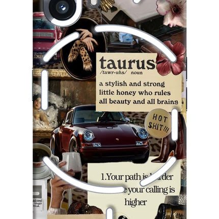 Taurus Zodiac Nothing Phone 2 Hard Case Back Cover by Casekaro