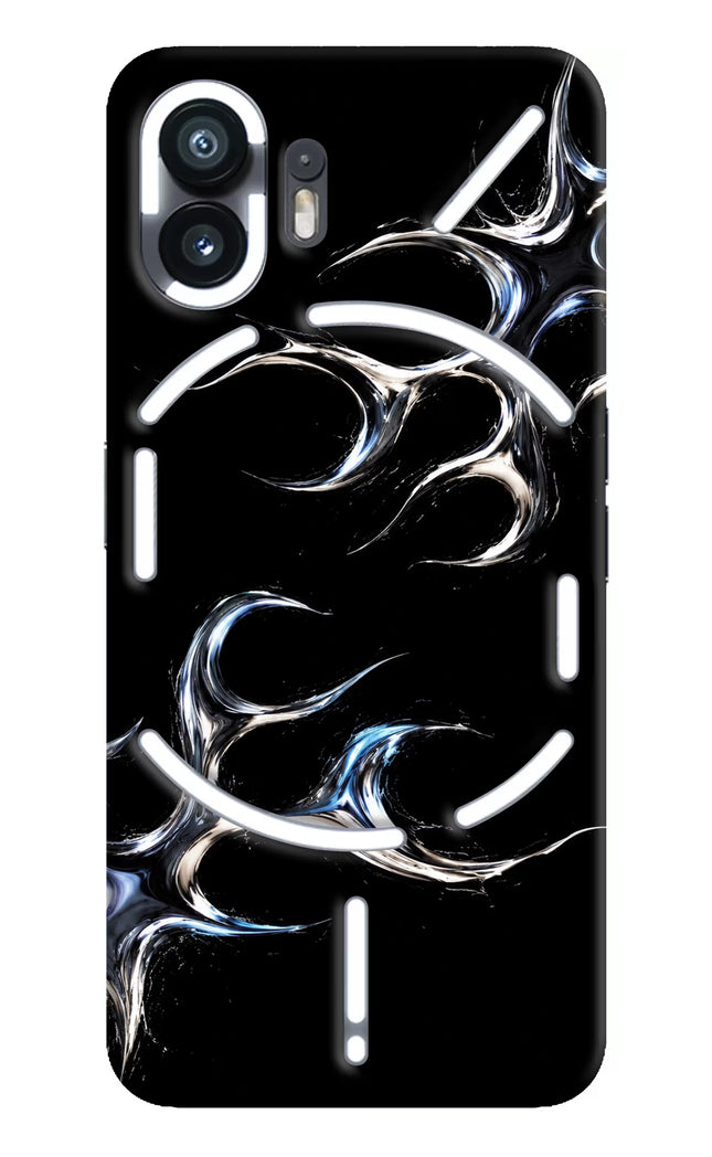 Chrome Tribal Nothing Phone 2 Hard Case Back Cover by Casekaro
