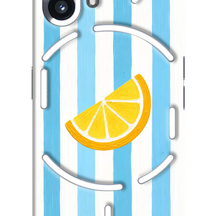 Summer Lemon Nothing Phone 2 Hard Case Back Cover by Casekaro