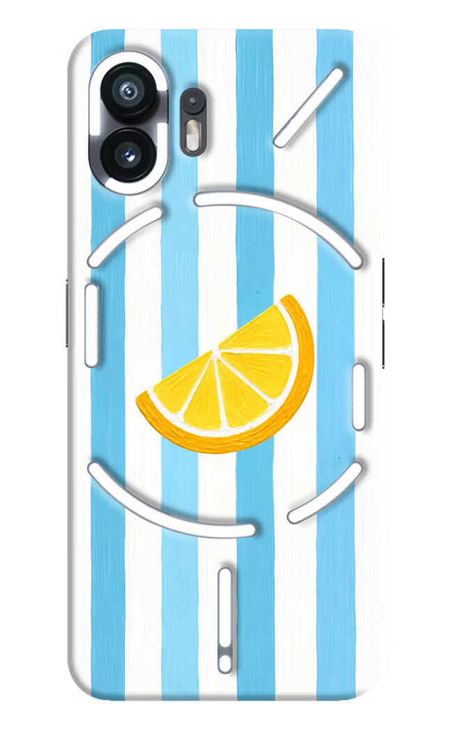 Summer Lemon Nothing Phone 2 Hard Case Back Cover by Casekaro