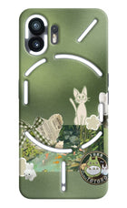Aesthetic anime Nothing Phone 2 Hard Case Back Cover by Casekaro