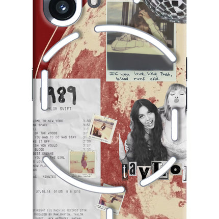 Taylor Swift Nothing Phone 2 Hard Case Back Cover by Casekaro