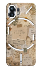 Vintage case Nothing Phone 2 Hard Case Back Cover by Casekaro