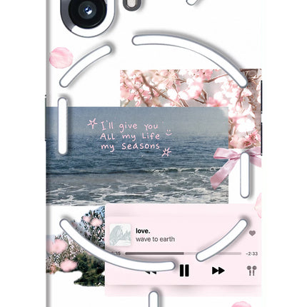 Wave to earth Nothing Phone 2 Hard Case Back Cover by Casekaro