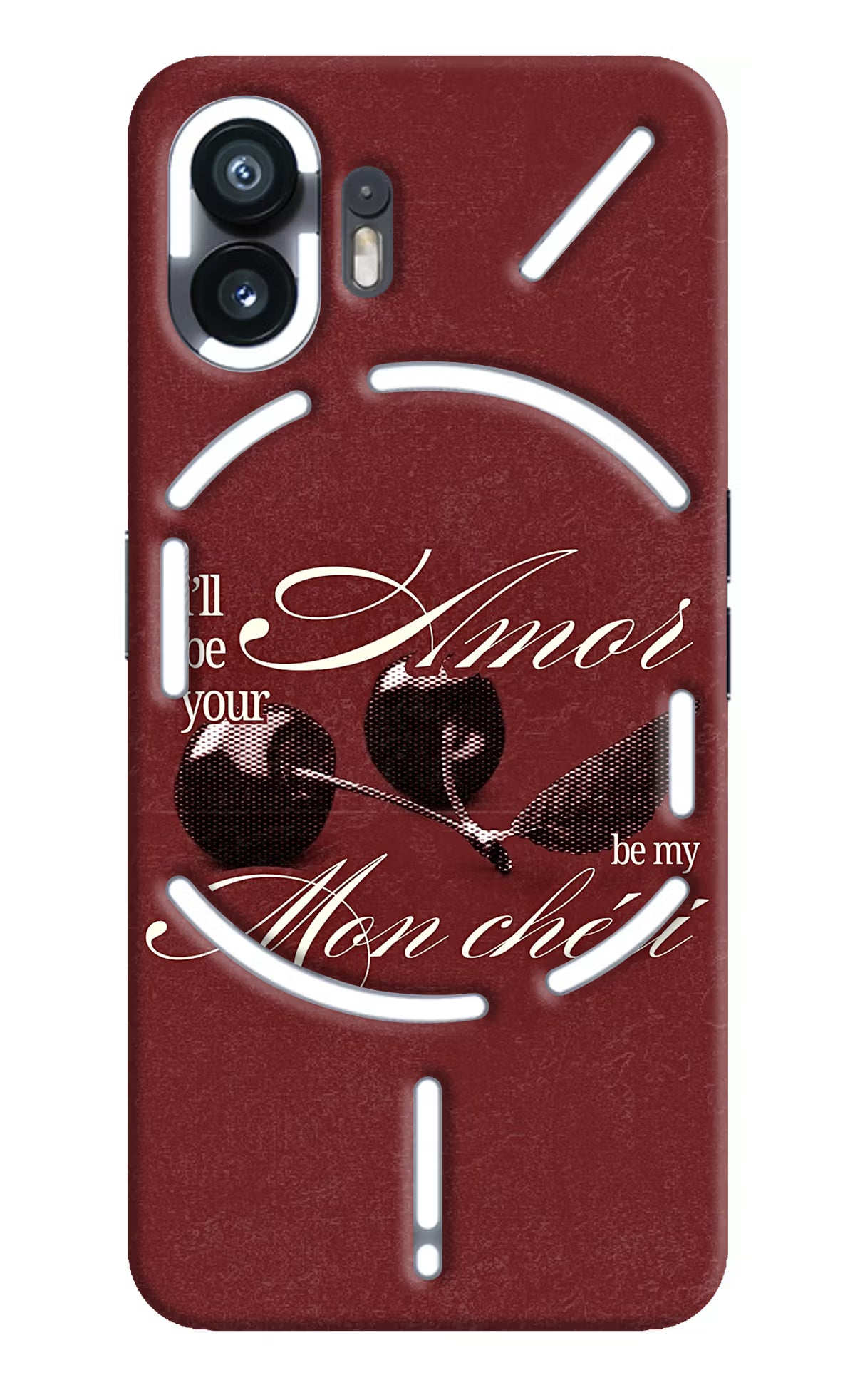 Velvet Cherry Nothing Phone 2 Back Cover