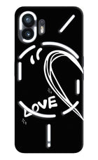 Love Line Nothing Phone 2 Hard Case Back Cover by Casekaro