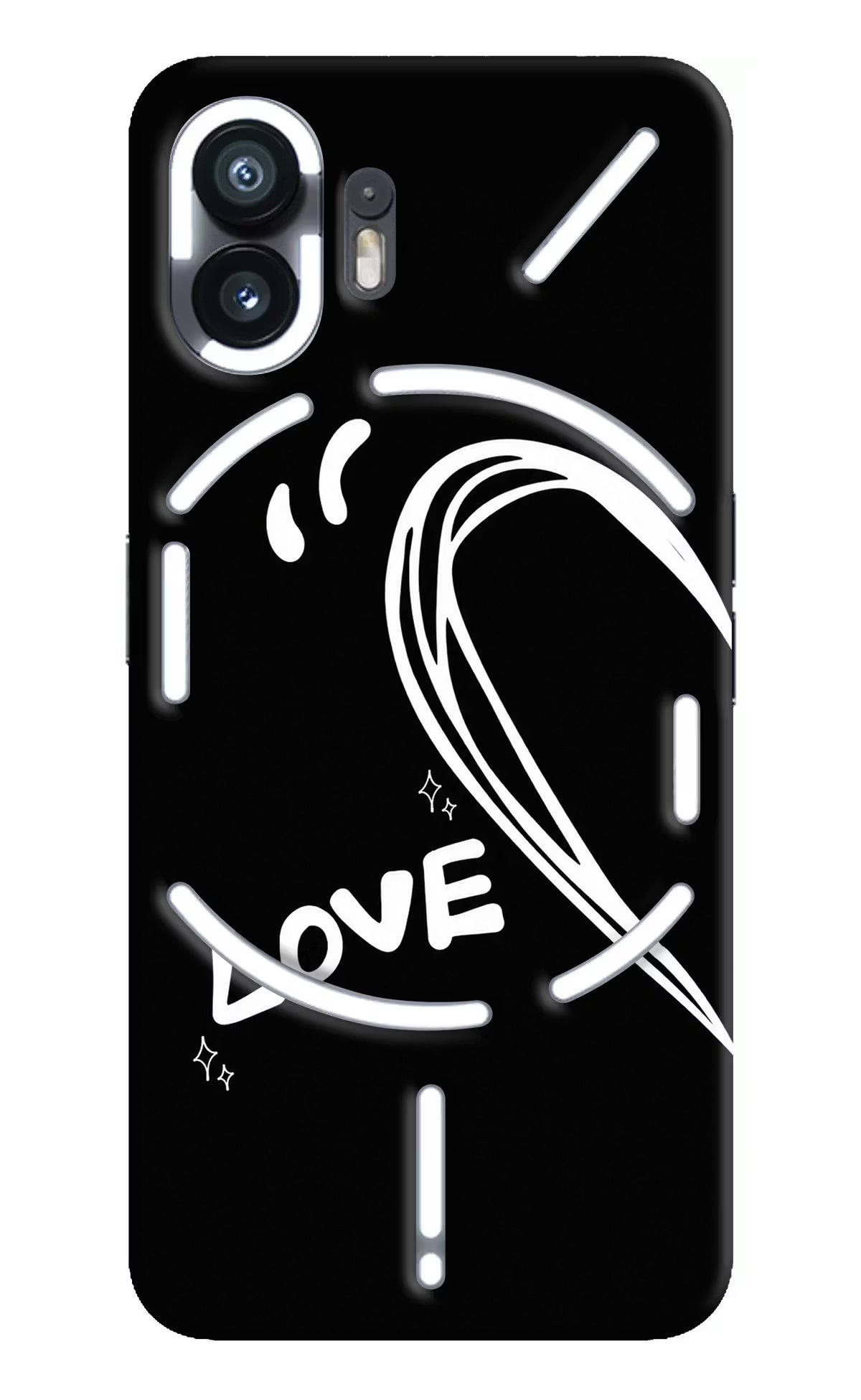 Love Line Nothing Phone 2 Back Cover