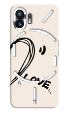 Soul Line Nothing Phone 2 Hard Case Back Cover by Casekaro