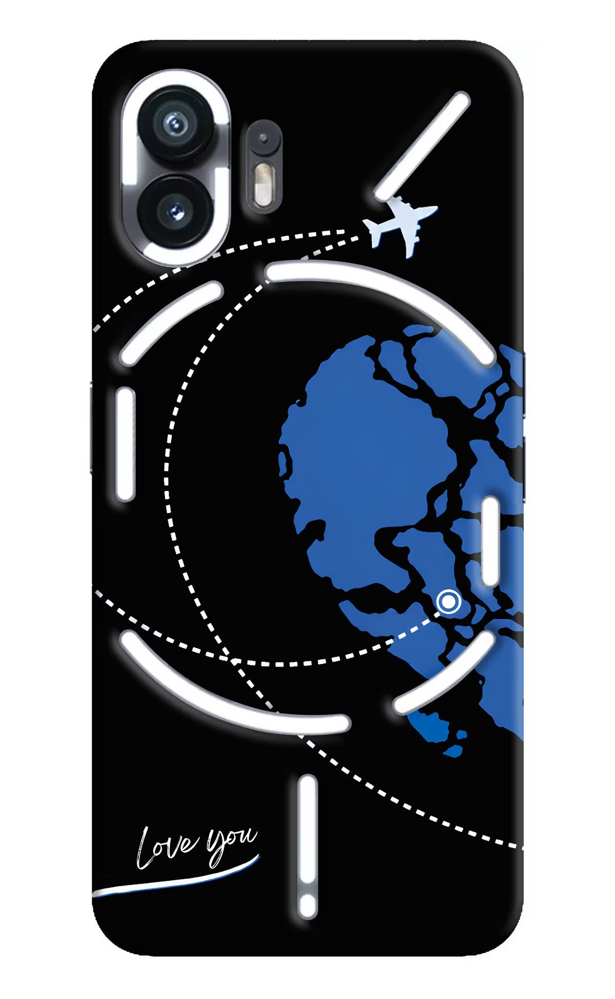 Love Orbit Nothing Phone 2 Back Cover
