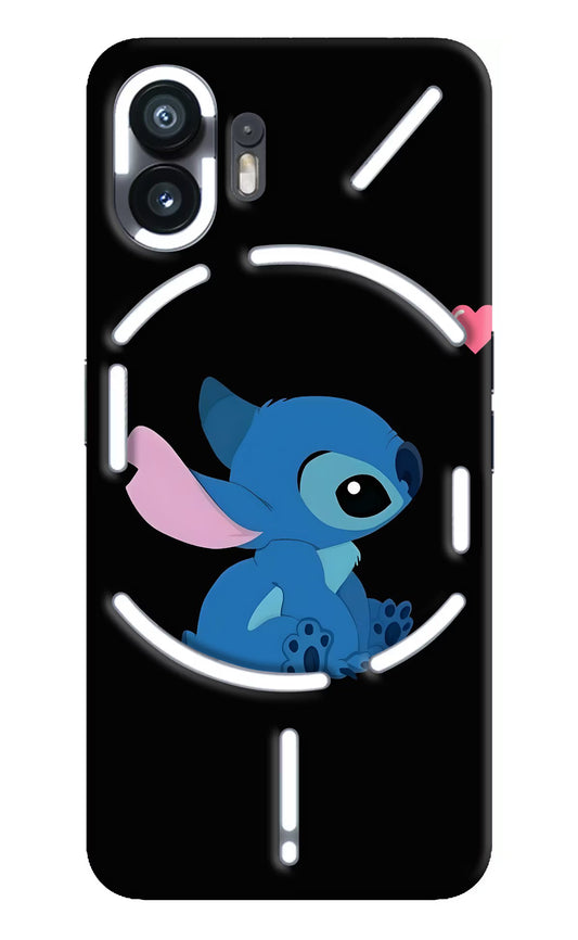Stitch Crush Nothing Phone 2 Hard Case Back Cover by Casekaro