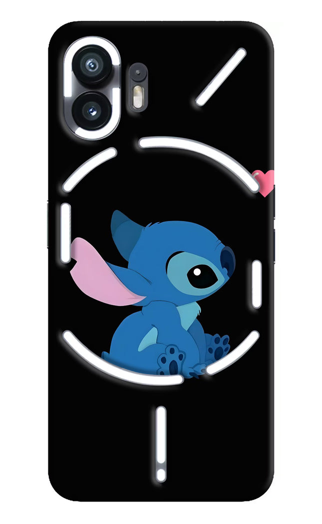 Stitch Crush Nothing Phone 2 Hard Case Back Cover by Casekaro