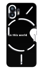 This World Nothing Phone 2 Hard Case Back Cover by Casekaro