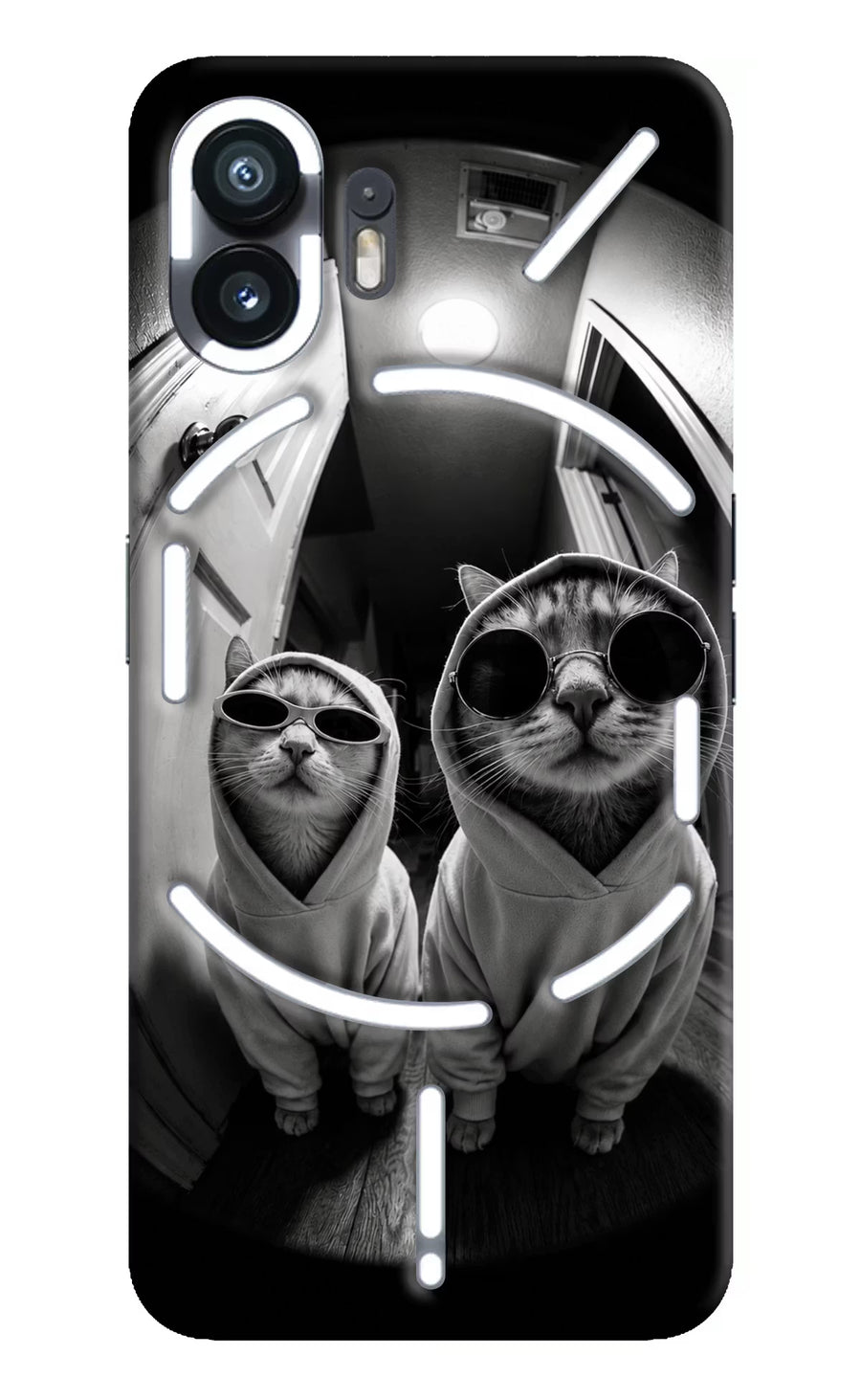 Hood Cats Nothing Phone 2 Back Cover, Hard case