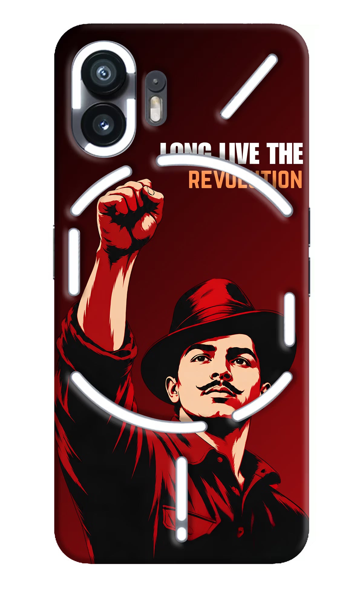 Bhagat Singh Revolution Nothing Phone 2 Back Cover