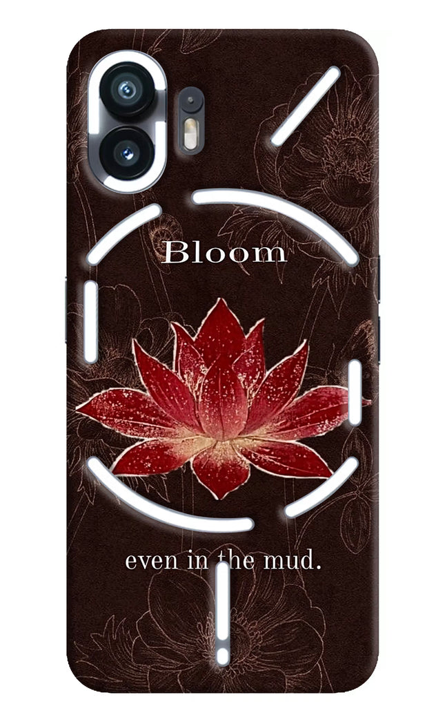 Bloom Nothing Phone 2 Hard Case Back Cover by Casekaro
