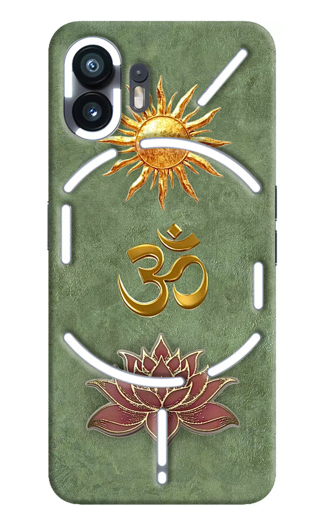 Om & Lotus Nothing Phone 2 Back Cover