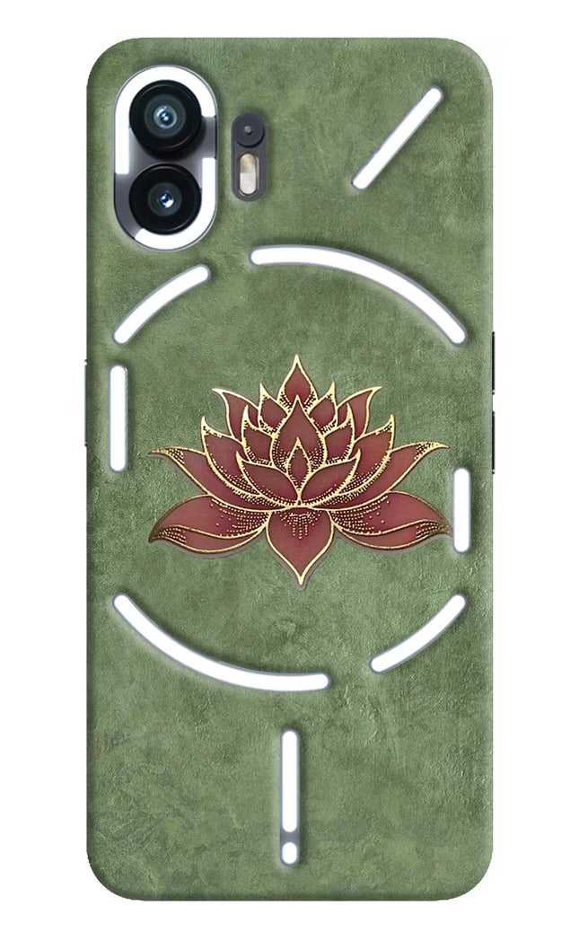 Lotus Grace Nothing Phone 2 Hard Case Back Cover by Casekaro