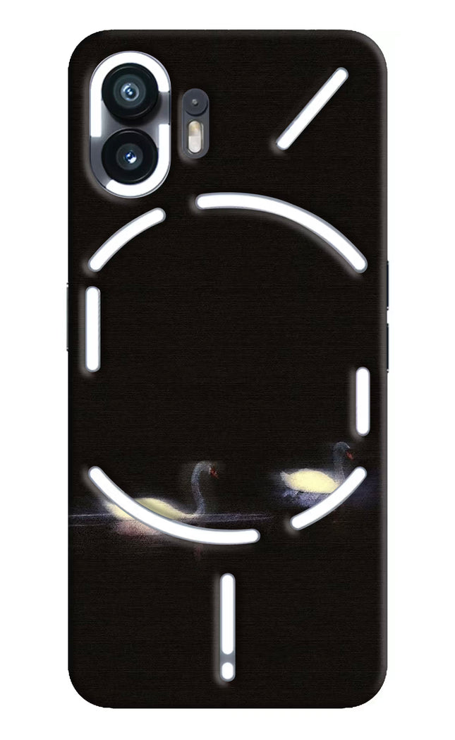 Silent Swans Nothing Phone 2 Hard Case Back Cover by Casekaro