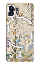 White Lily Nothing Phone 2 Back Cover