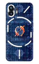 Koi Blue Nothing Phone 2 Back Cover
