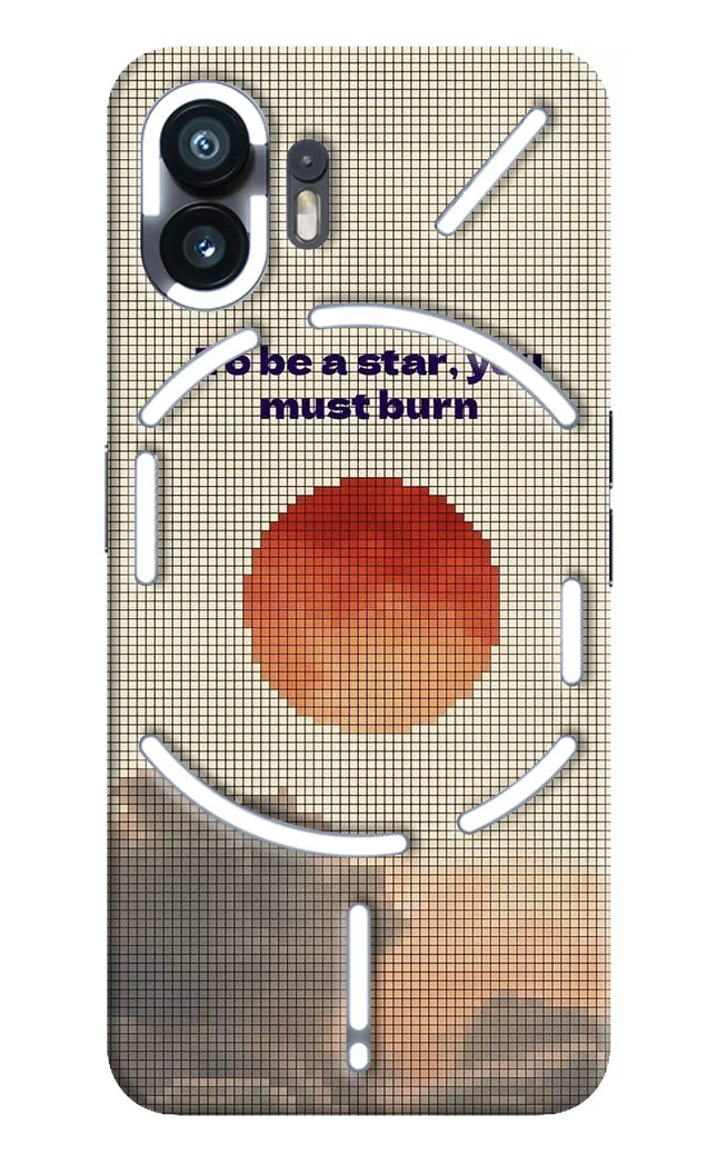 Pixel Sun Nothing Phone 2 Hard Case Back Cover by Casekaro